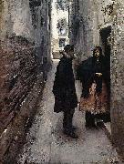 John Singer Sargent A Street in Venice oil painting reproduction